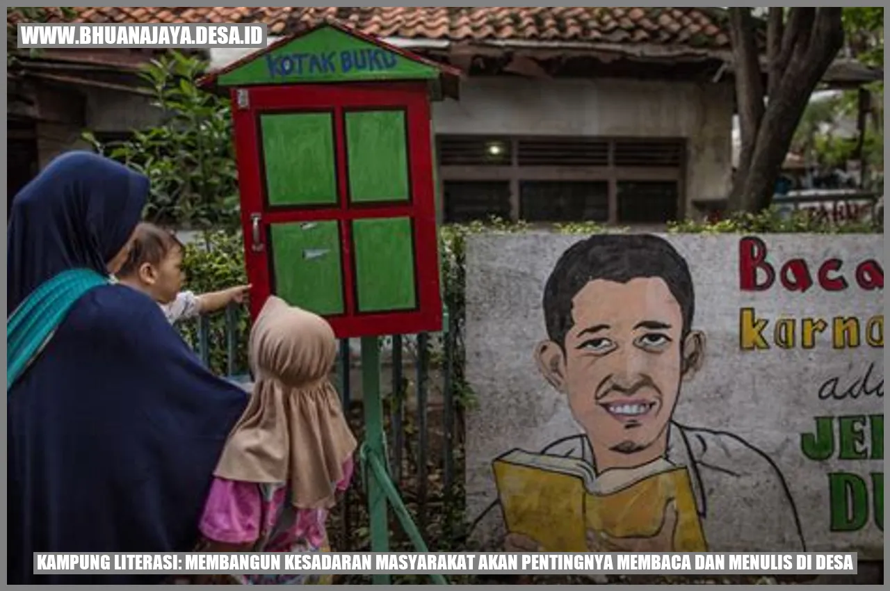 Kampung Literasi: Membangun Kesadaran Masyarakat akan Pentingnya Membaca dan Menulis di Desa
