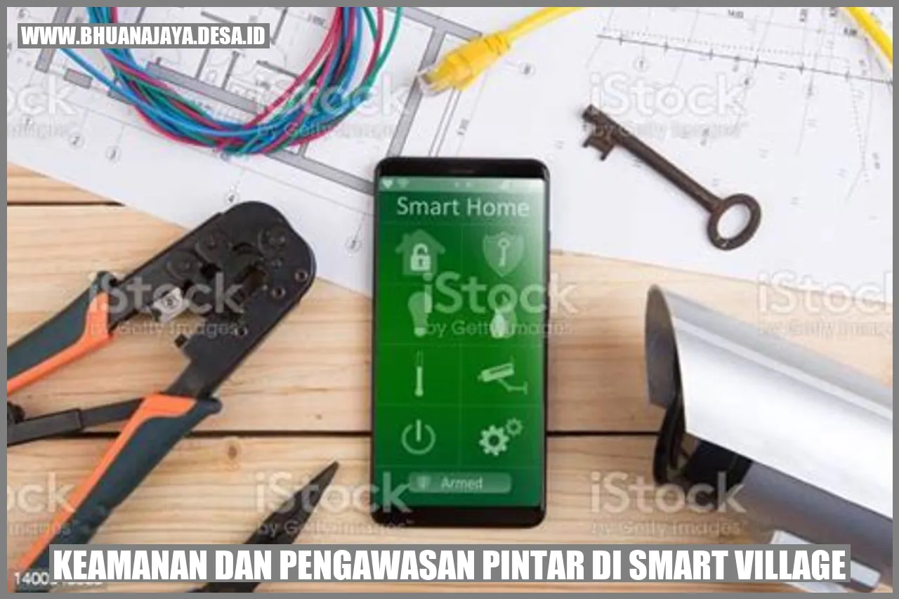 Keamanan dan Pengawasan Pintar di Smart Village