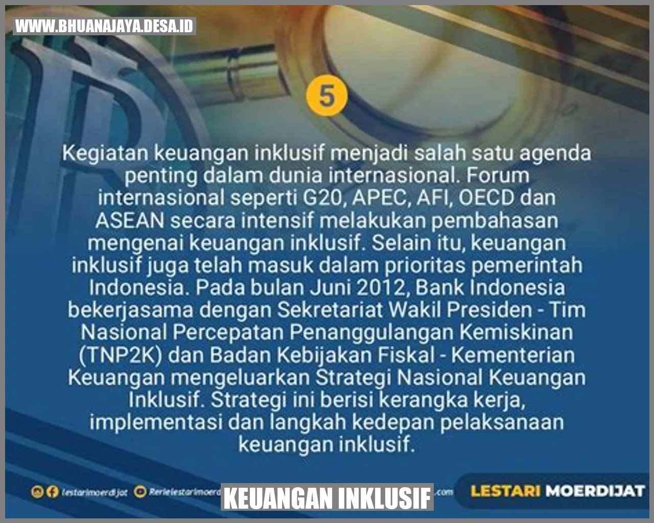 Keuangan Inklusif: Meningkatkan Aksesibilitas dan Kesejahteraan Ekonomi