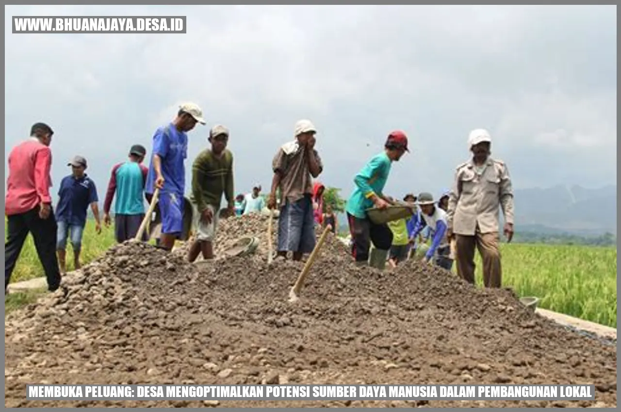 Membuka Peluang: Desa Mengoptimalkan Potensi Sumber Daya Manusia dalam Pembangunan Lokal