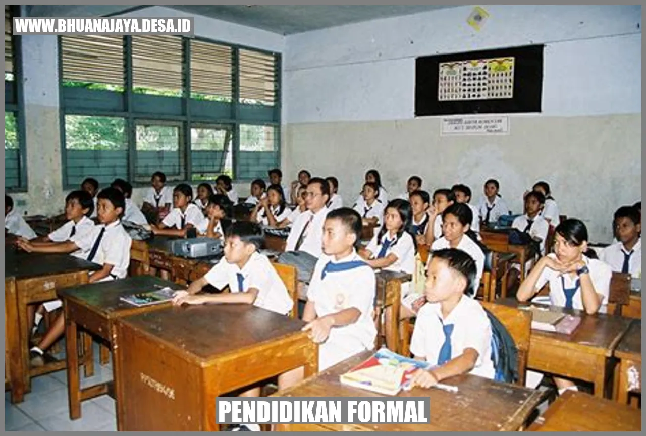 Pendidikan Formal: Membangun Dasar Pendidikan yang Kokoh untuk Masa Depan