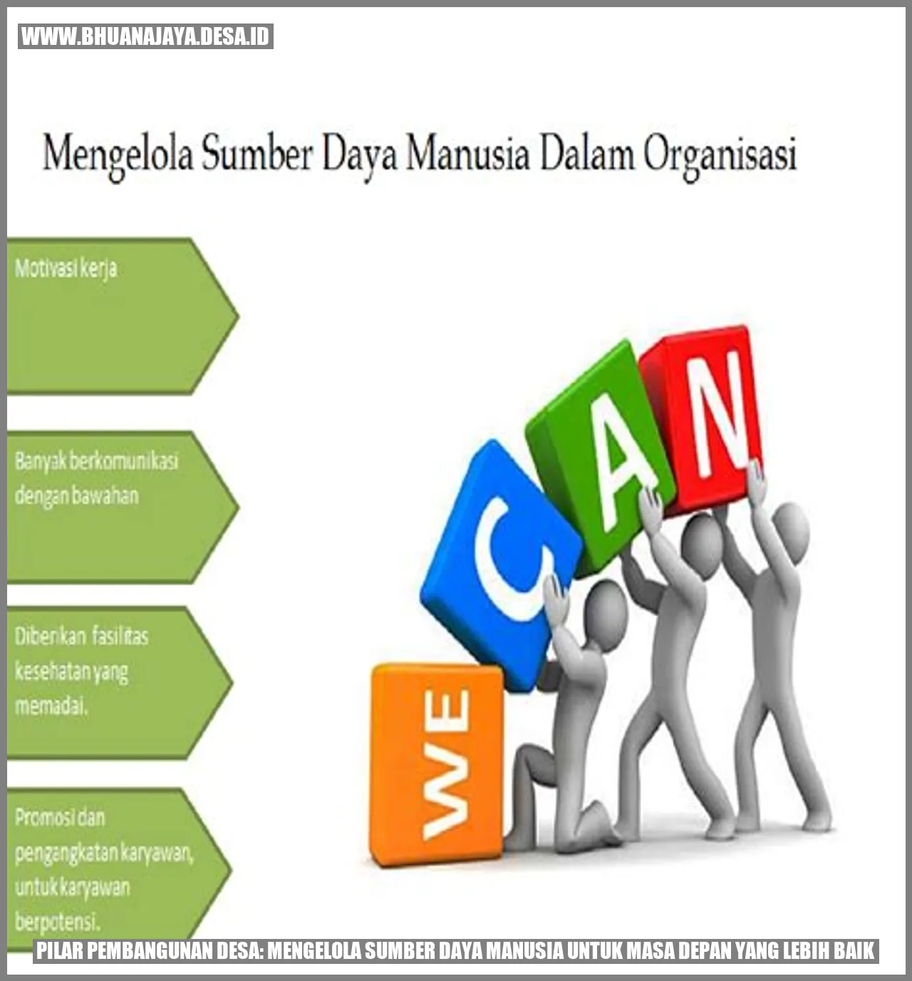 Pilar Pembangunan Desa: Mengelola Sumber Daya Manusia untuk Masa Depan yang Lebih Baik