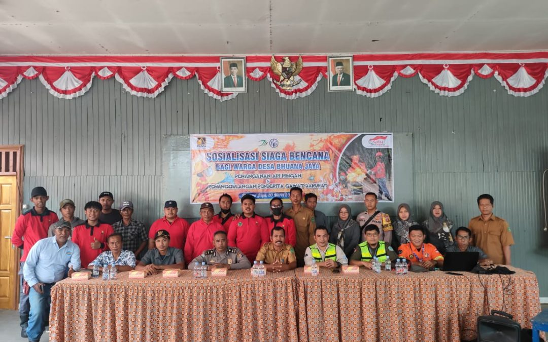 SOSIALISAI SIAGA BENCANA BAGI WARGA DESA BHUANA JAYA