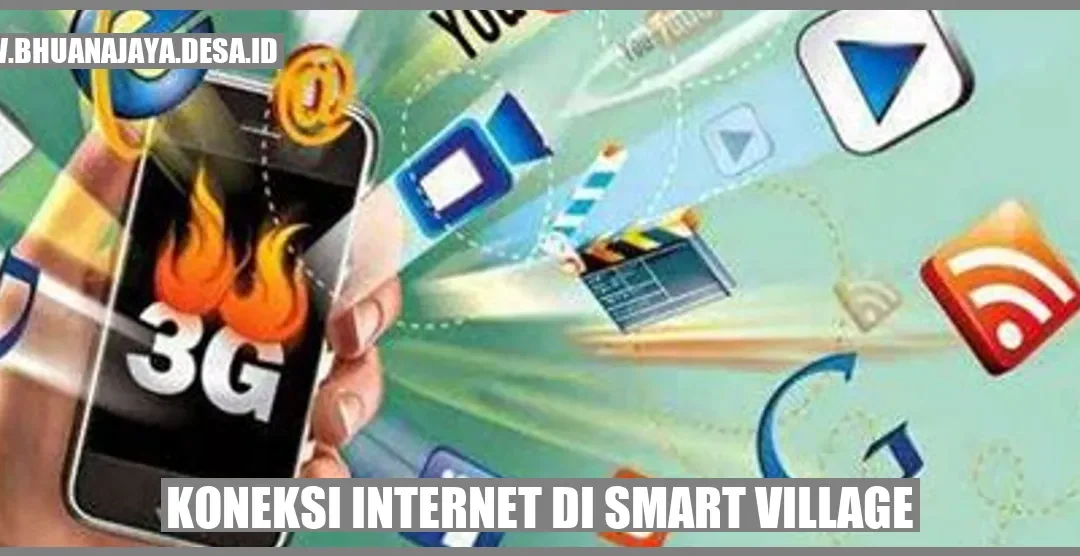 Koneksi Internet di Smart Village