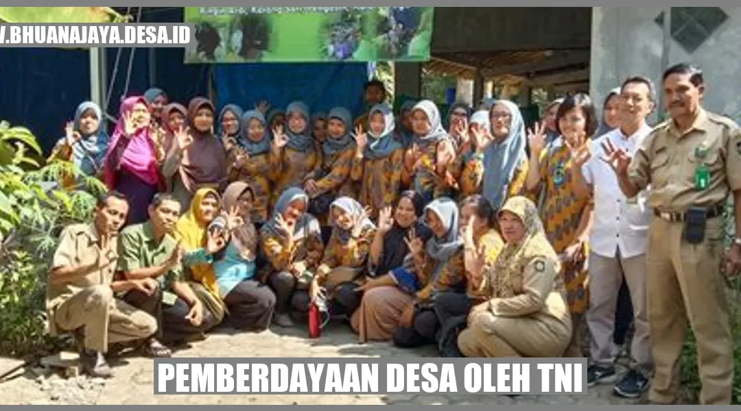 Pemberdayaan Desa oleh TNI: Mendorong Pertumbuhan dan Kemajuan Desa