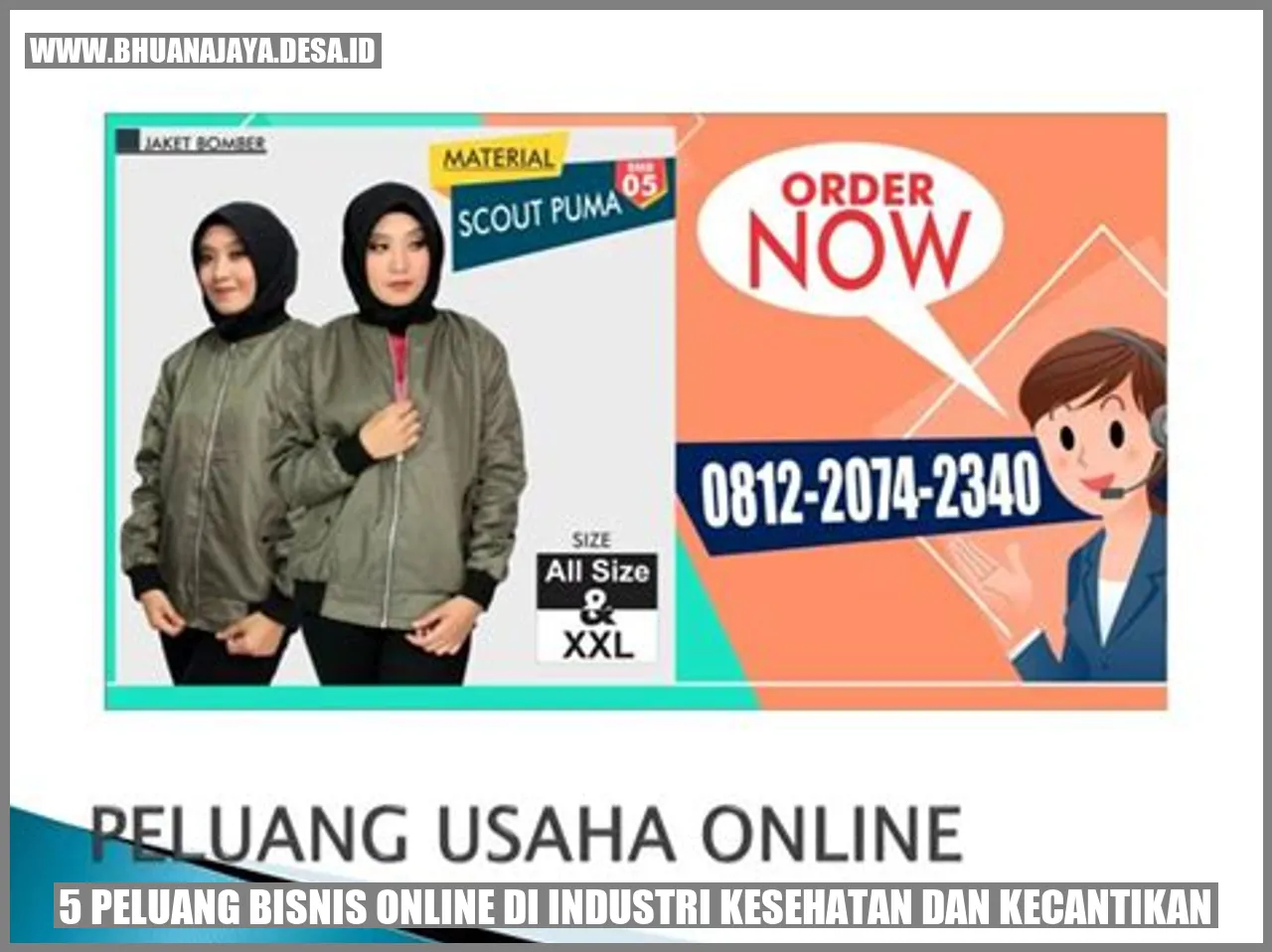 Peluang Bisnis Online di Industri Kesehatan dan Kecantikan