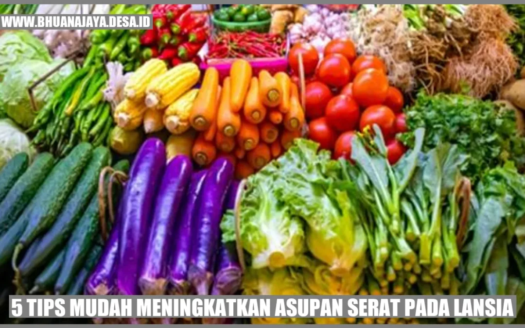 5 Tips Mudah Meningkatkan Asupan Serat pada Lansia