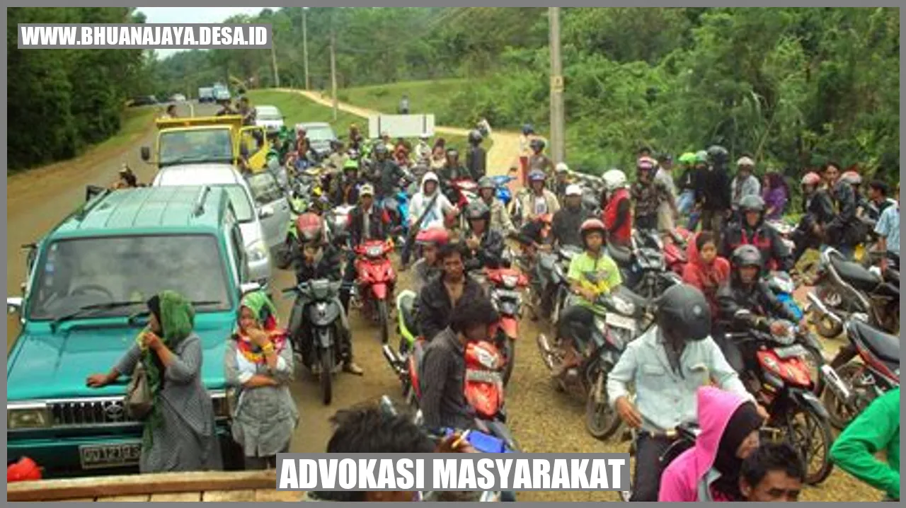 Gambar: Advokasi masyarakat