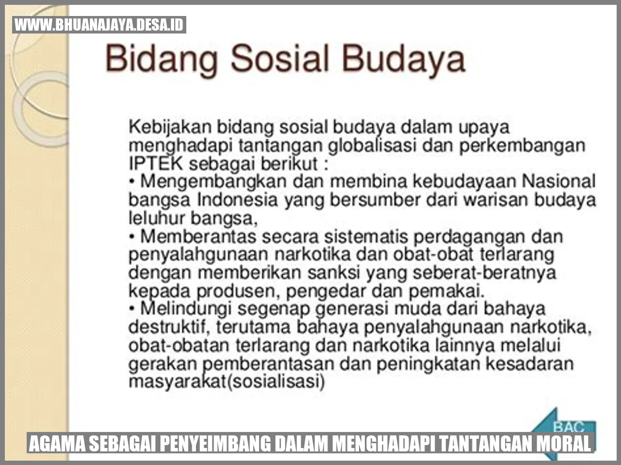 Agama sebagai Penyeimbang dalam Menghadapi Tantangan Moral