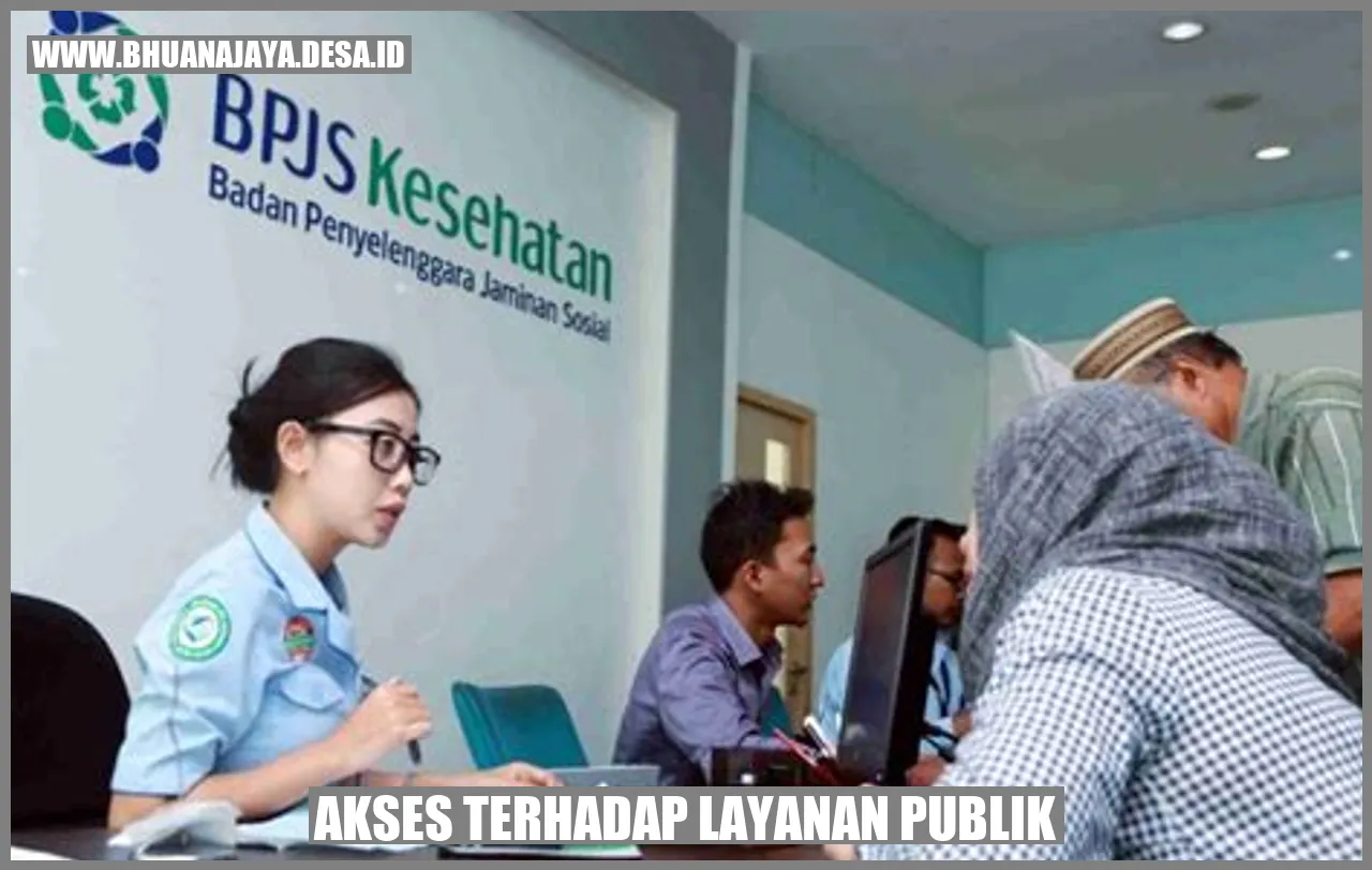 Akses terhadap layanan publik