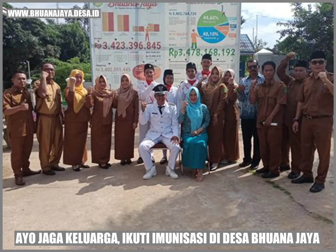 Ayo Jaga Keluarga, Ikuti Imunisasi di Desa Bhuana Jaya