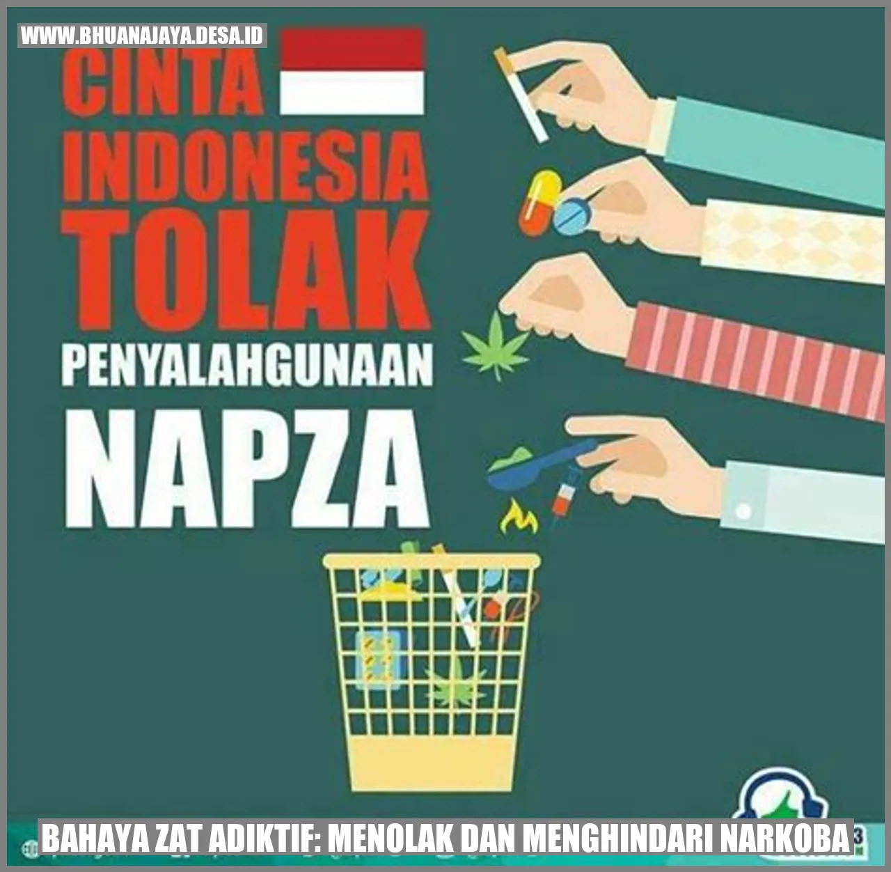 Bahaya Zat Adiktif: Menolak dan Menghindari Narkoba