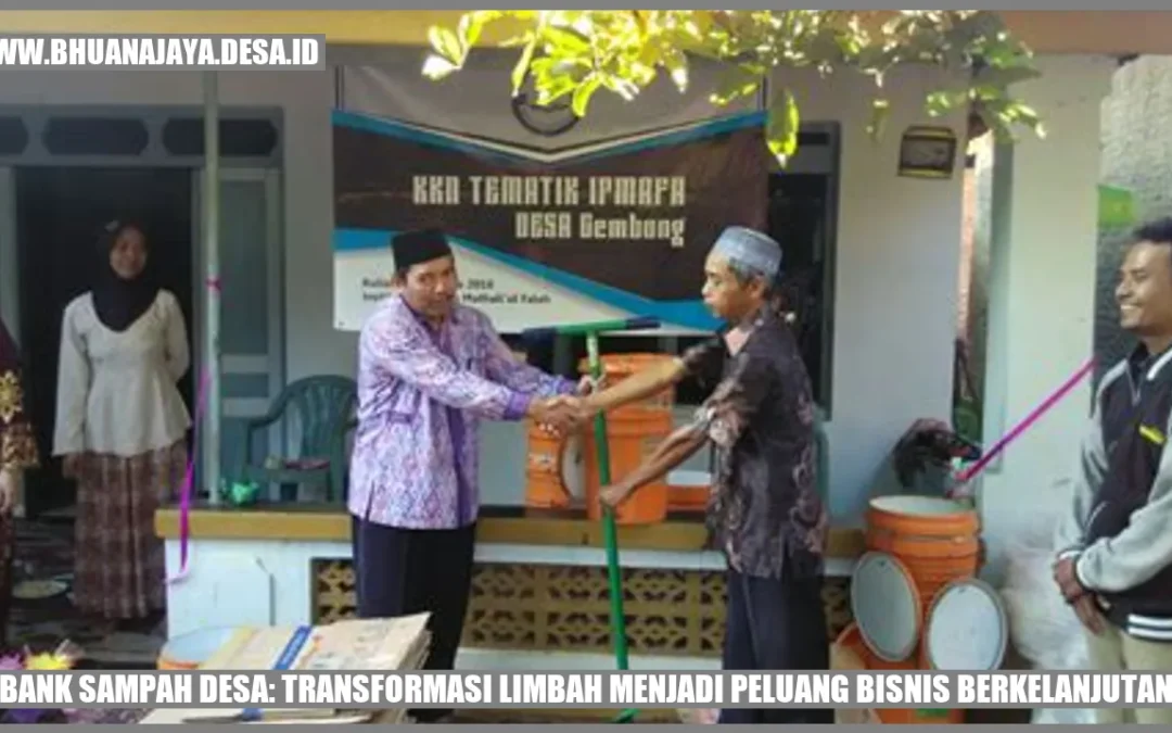 Bank Sampah Desa: Transformasi Limbah Menjadi Peluang Bisnis Berkelanjutan