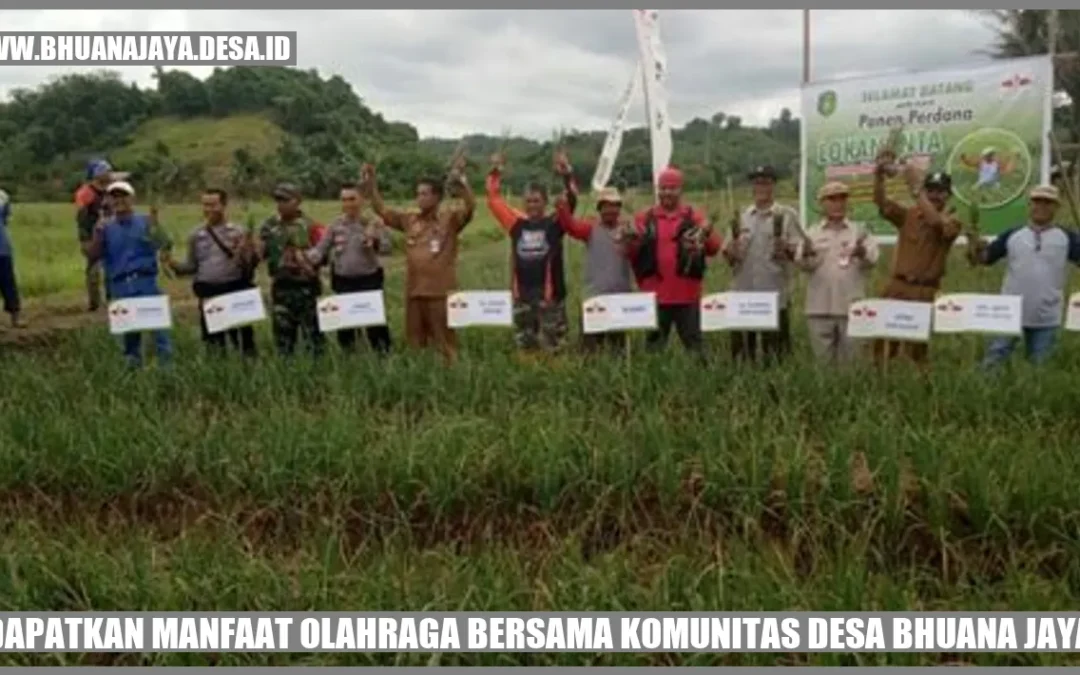 Dapatkan Manfaat Olahraga Bersama Komunitas Desa Bhuana Jaya