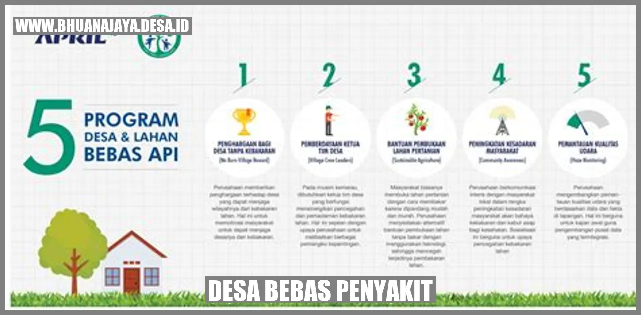 Desa bebas penyakit
