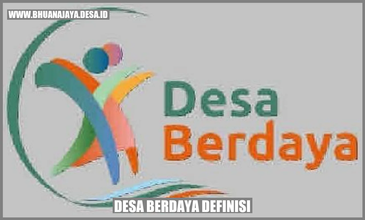 Desa Berdaya Definisi