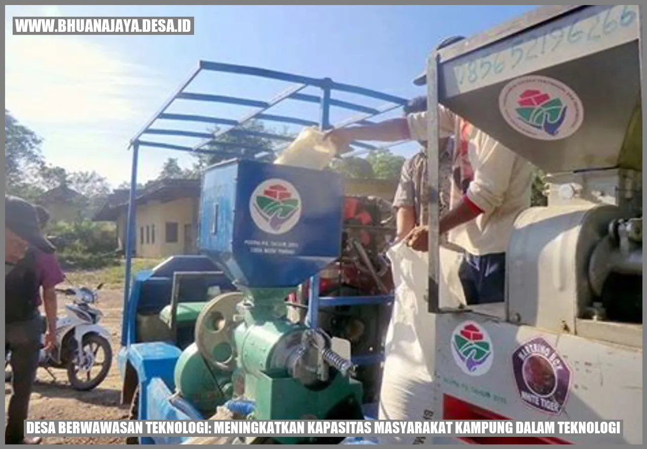 Desa Berwawasan Teknologi: Meningkatkan Kapasitas Masyarakat Kampung dalam Teknologi