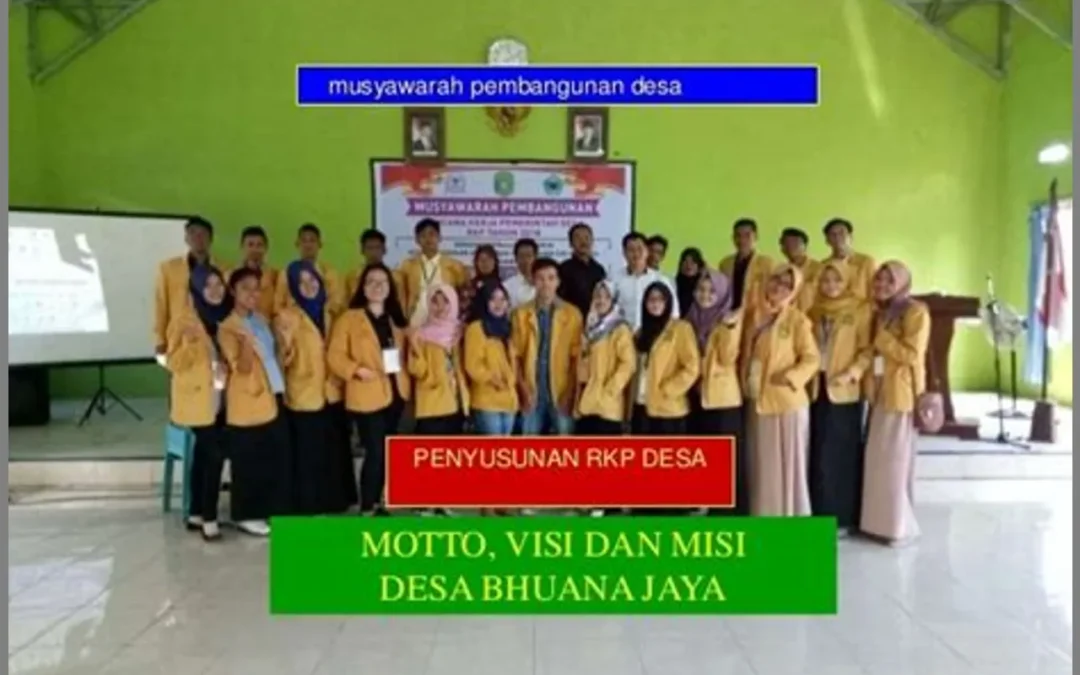 Desa Bhuana Jaya Dorong Warga untuk Mengembangkan Keterampilan di Dunia Nyata