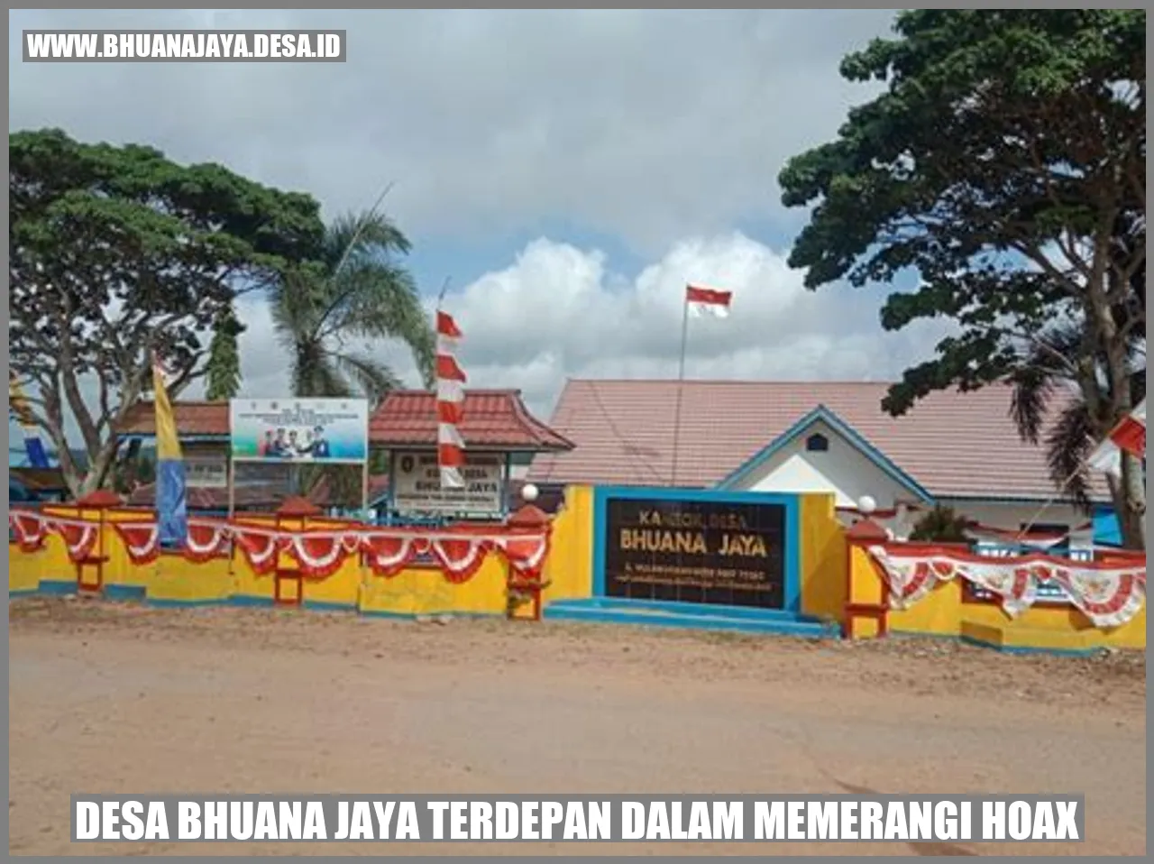 Desa Bhuana Jaya Terdepan dalam Memerangi Hoax