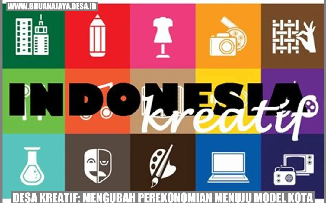 Desa Kreatif: Mengubah Perekonomian Menuju Model Kota