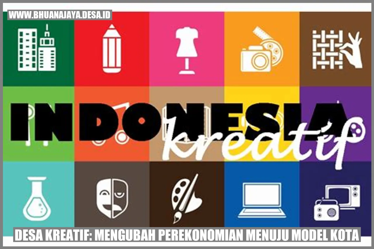 Desa Kreatif: Mengubah Perekonomian Menuju Model Kota