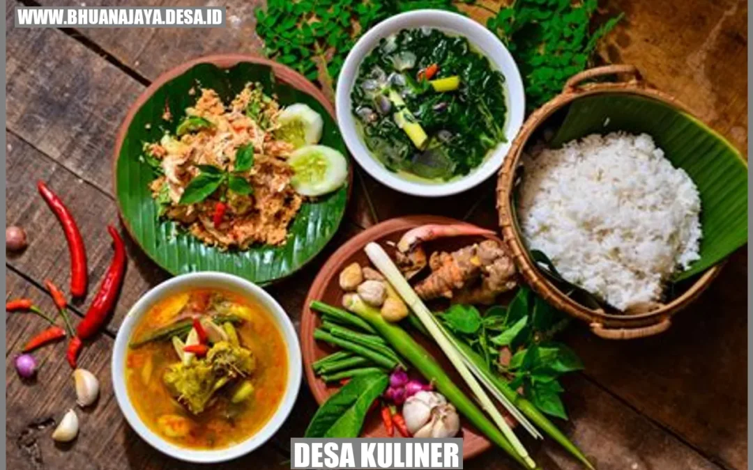 Desa Kuliner: Menikmati Kelezatan Kuliner Lokal di Tengah Desa Bhuana Jaya Jaya