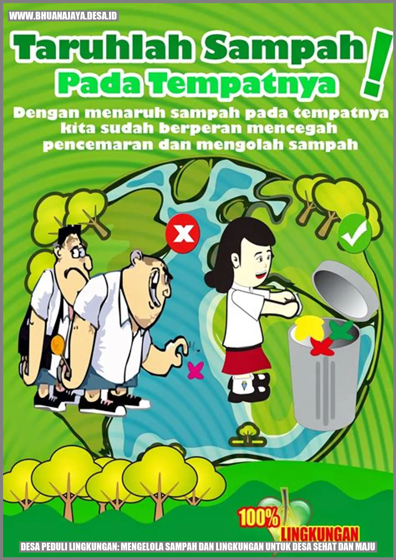 Desa Peduli Lingkungan: Mengelola Sampah dan Lingkungan untuk Desa Sehat dan Maju