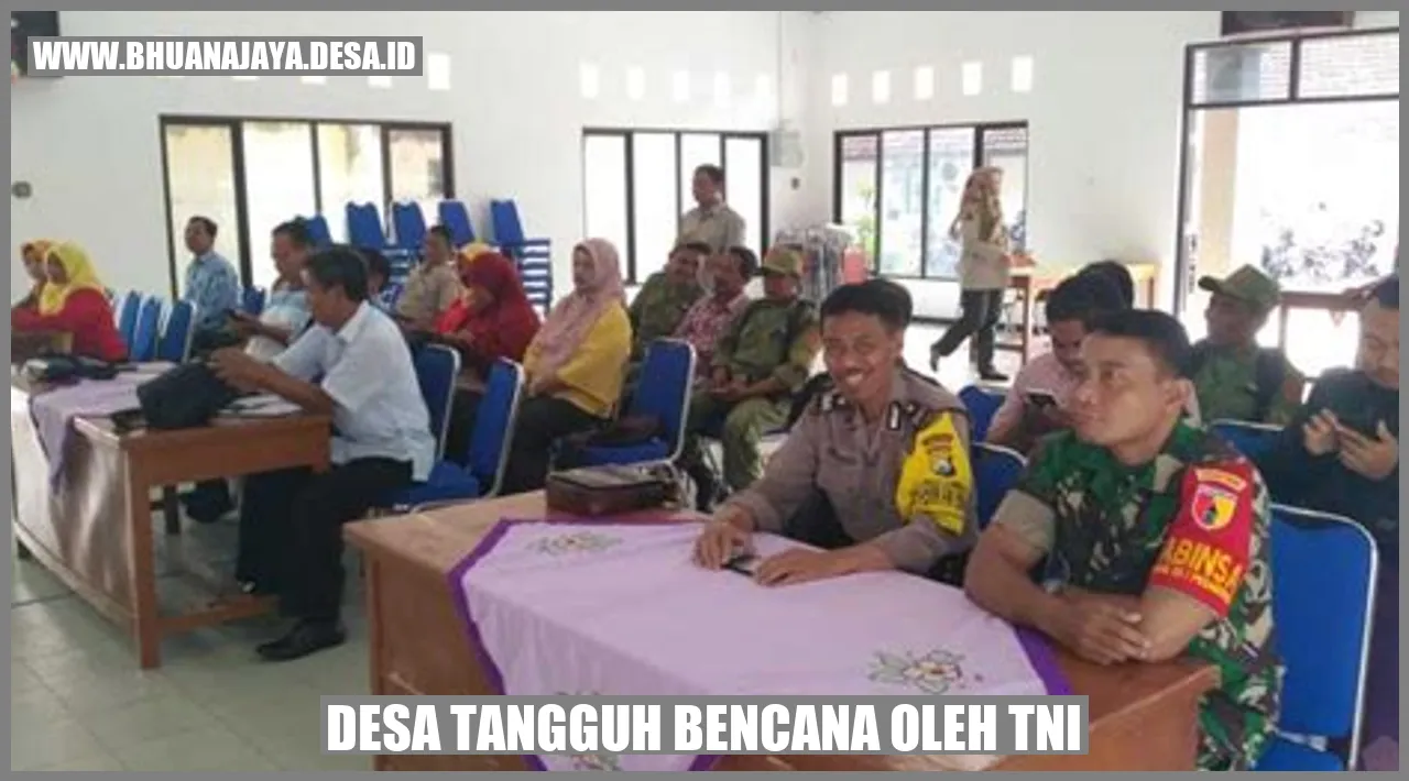 Desa Tangguh Bencana oleh TNI