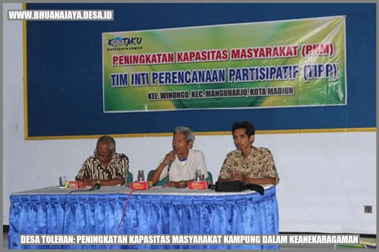 Desa Toleran: Peningkatan Kapasitas Masyarakat Kampung dalam Keanekaragaman