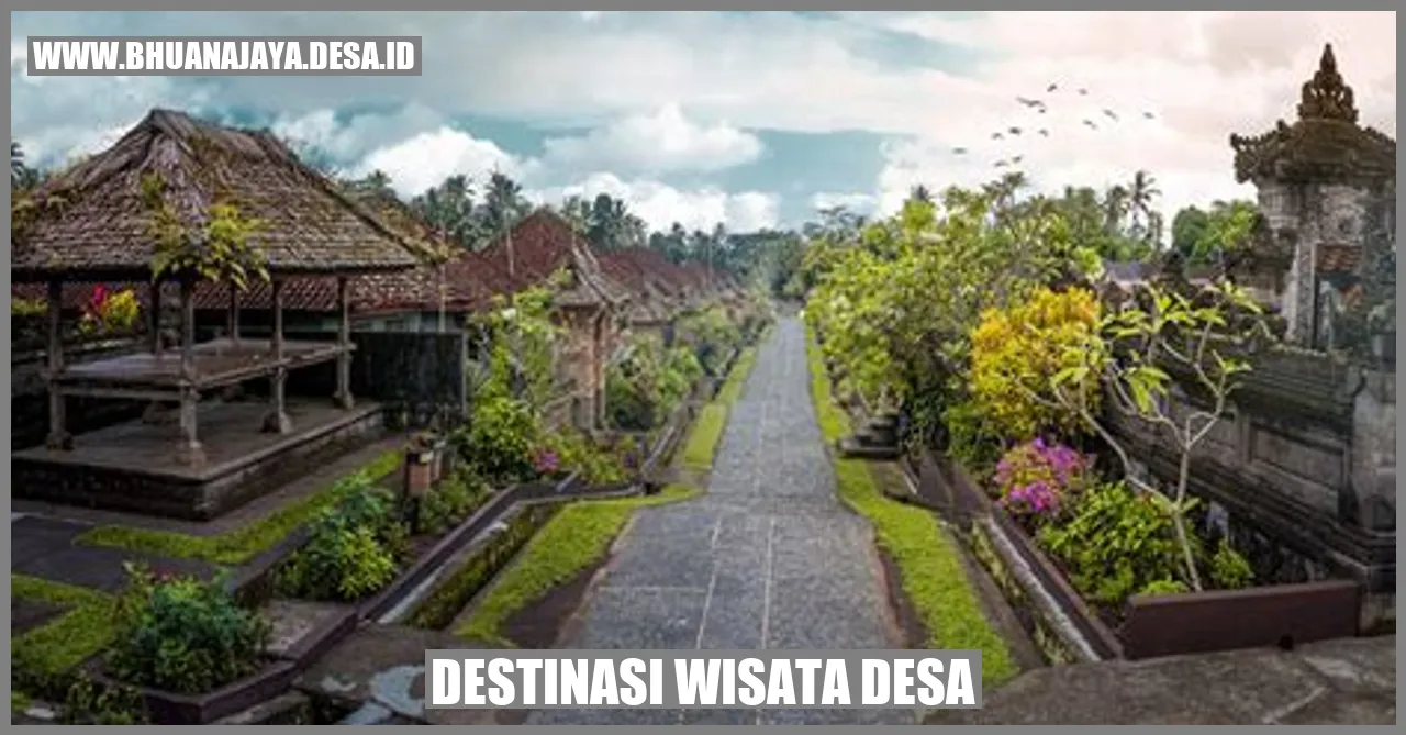 Destinasi wisata desa