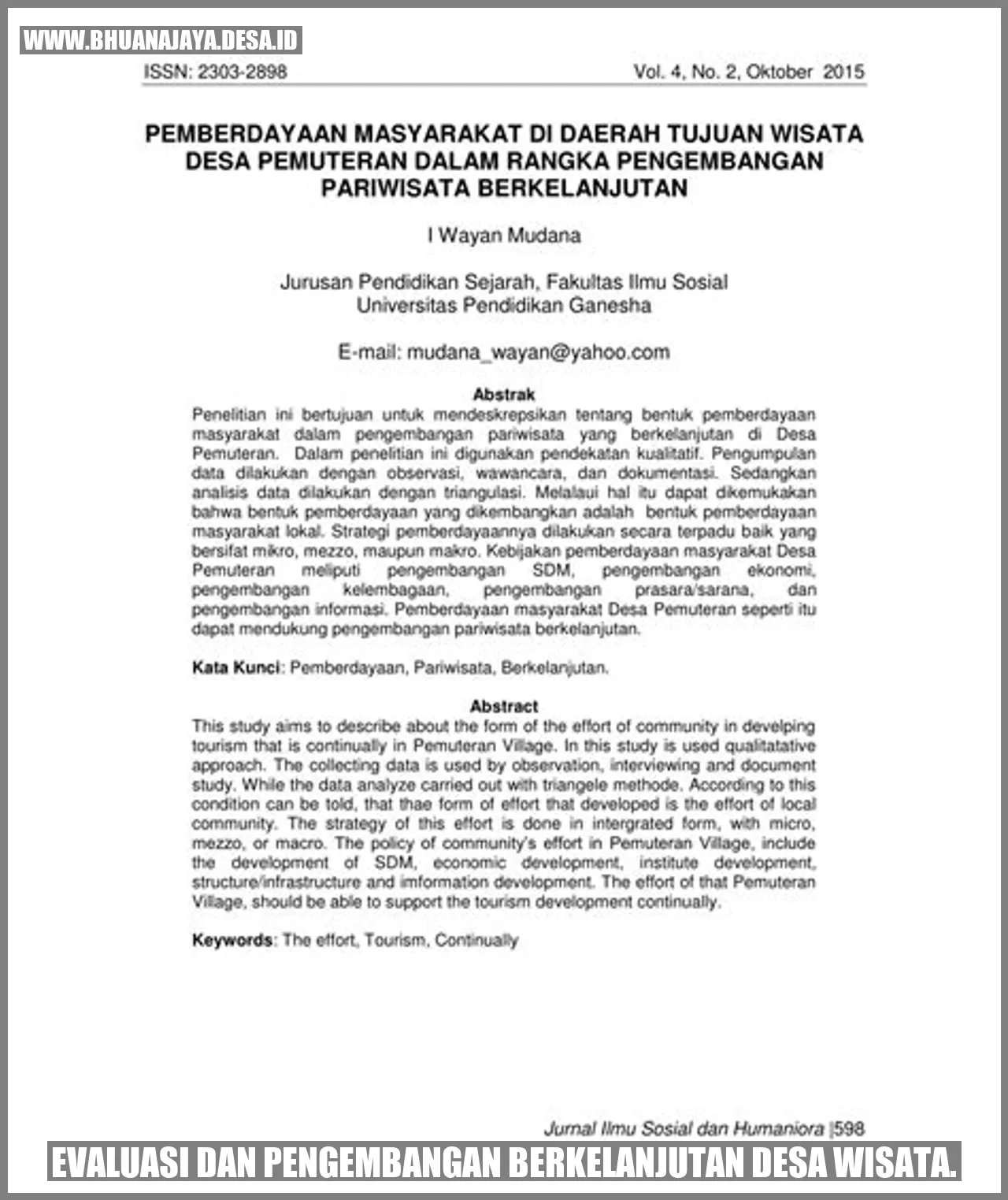 Desa Wisata