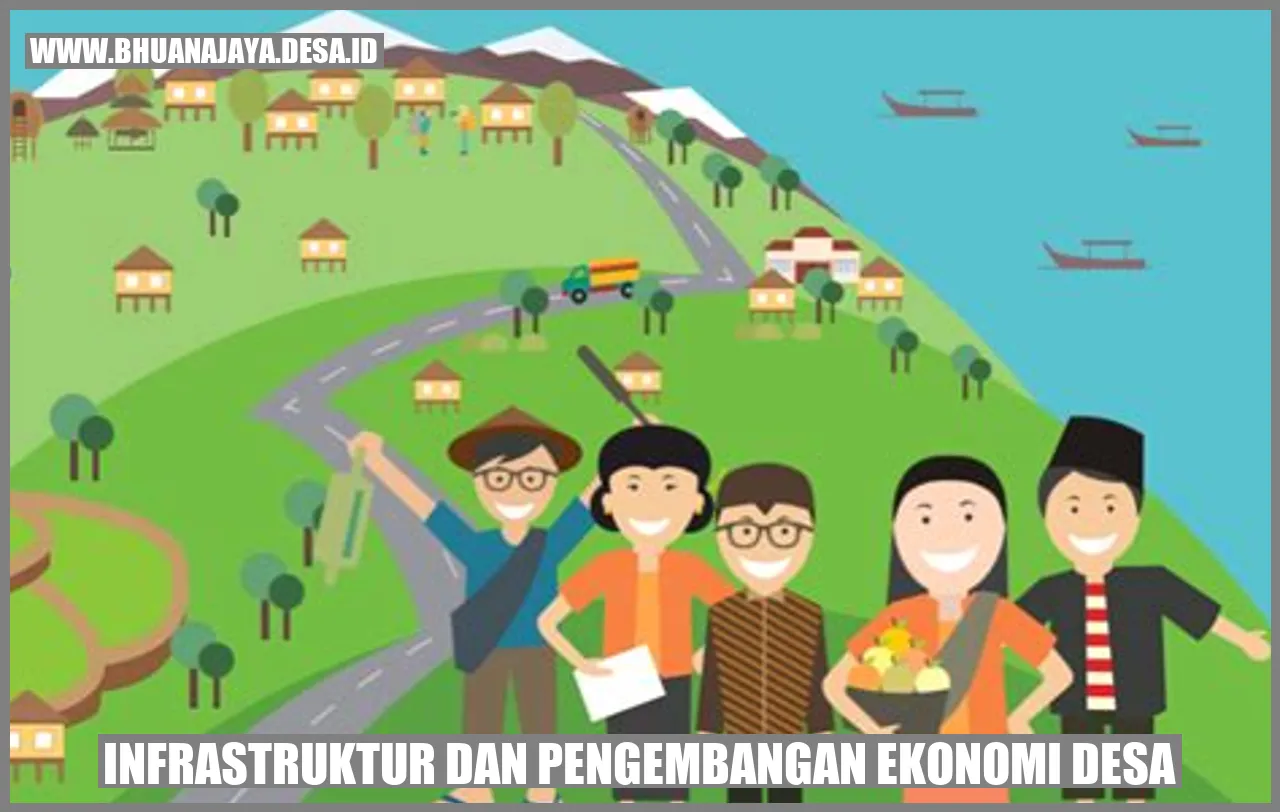 Infrastruktur dan Pengembangan Ekonomi Desa