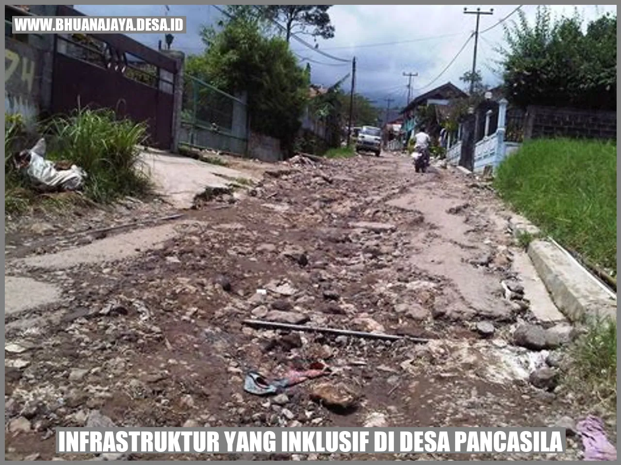 Infrastruktur yang inklusif di Desa Pancasila