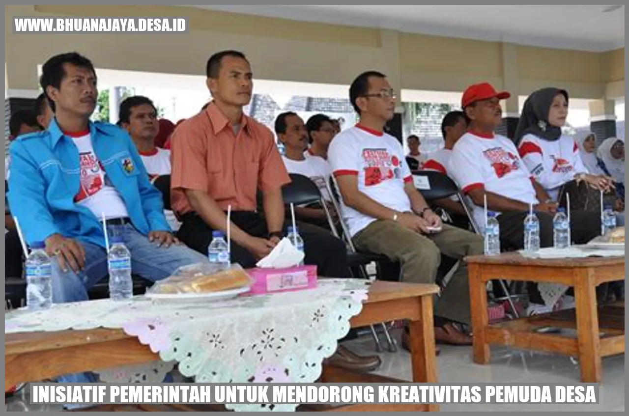 Inisiatif Pemerintah untuk Mendorong Kreativitas Pemuda Desa