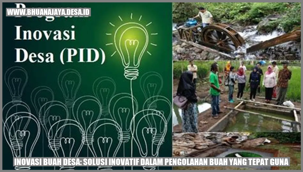 Gambar Inovasi Buah Desa