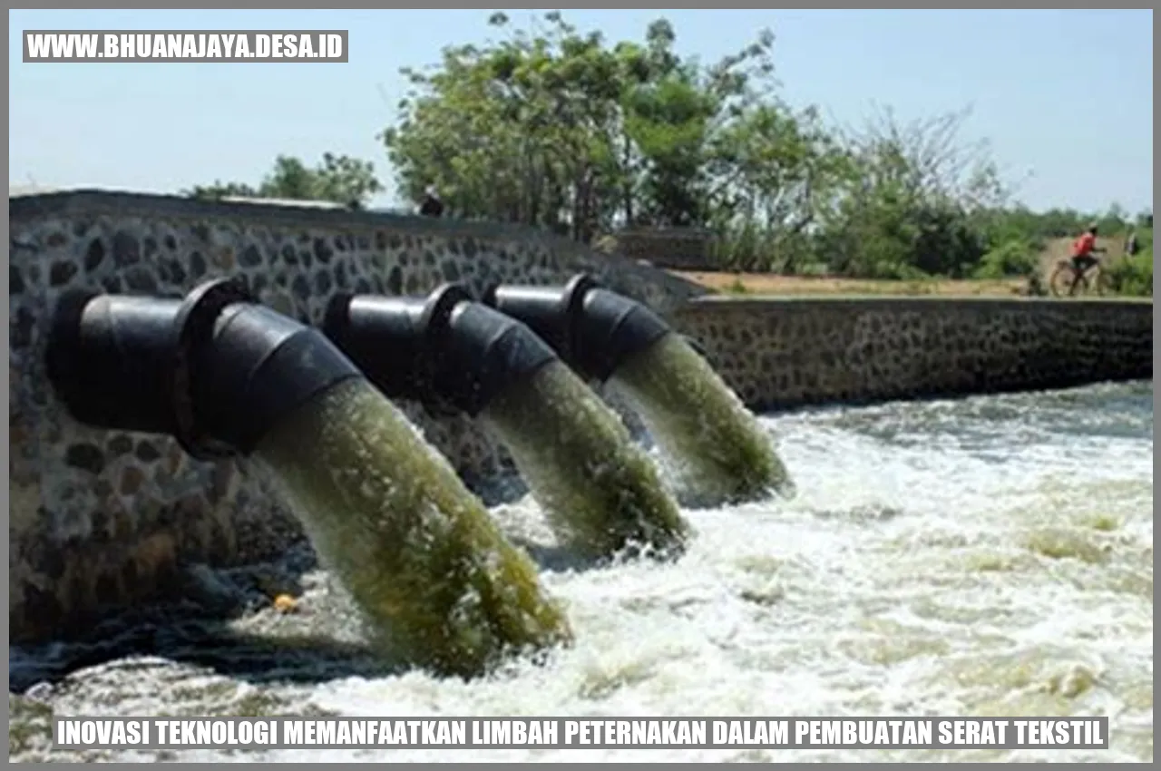 Inovasi Teknologi: Memanfaatkan Limbah Peternakan dalam Pembuatan Serat Tekstil