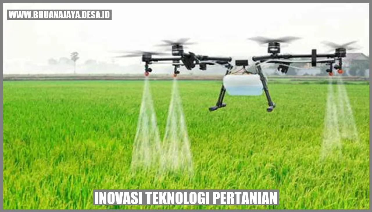 Inovasi Teknologi Pertanian