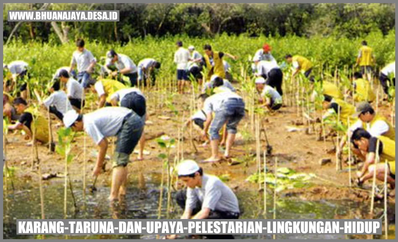 Karang Taruna dan Upaya Pelestarian Lingkungan Hidup