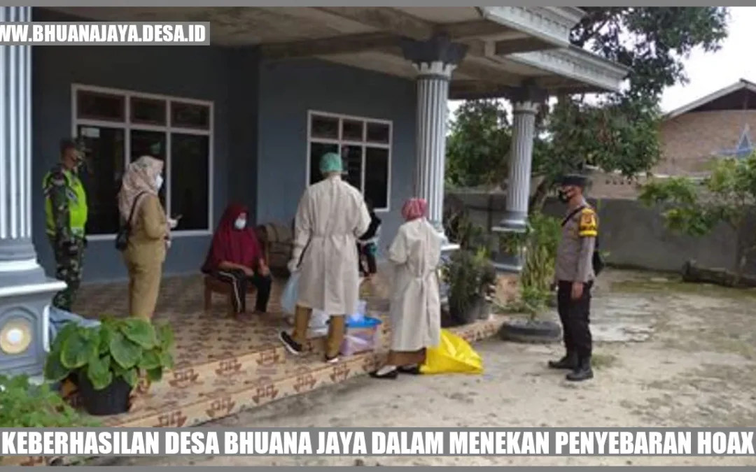Keberhasilan Desa Bhuana Jaya dalam Menekan Penyebaran Hoax