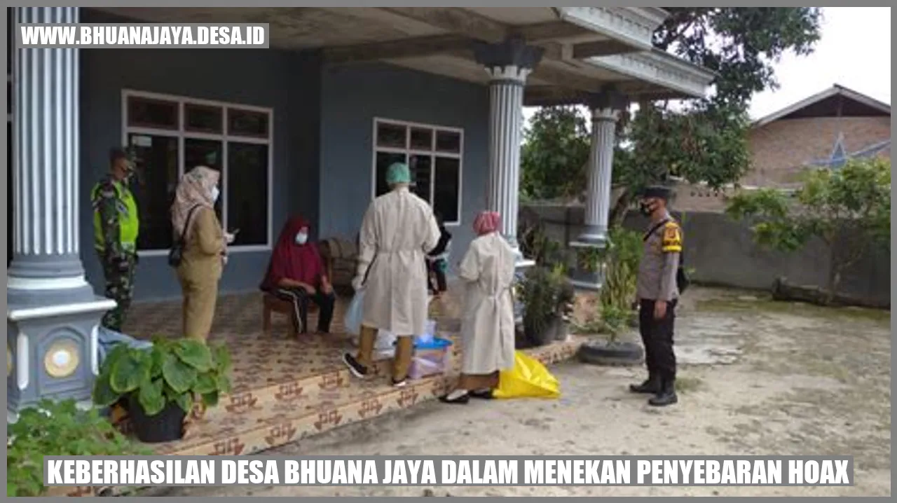 Keberhasilan Desa Bhuana Jaya dalam Menekan Penyebaran Hoax
