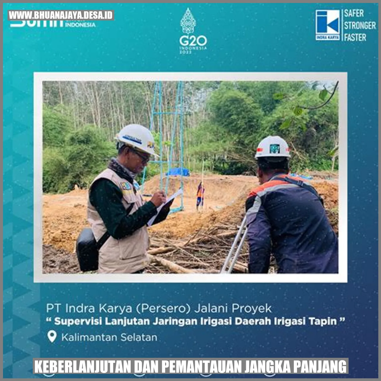 Keberlanjutan dan pemantauan jangka panjang