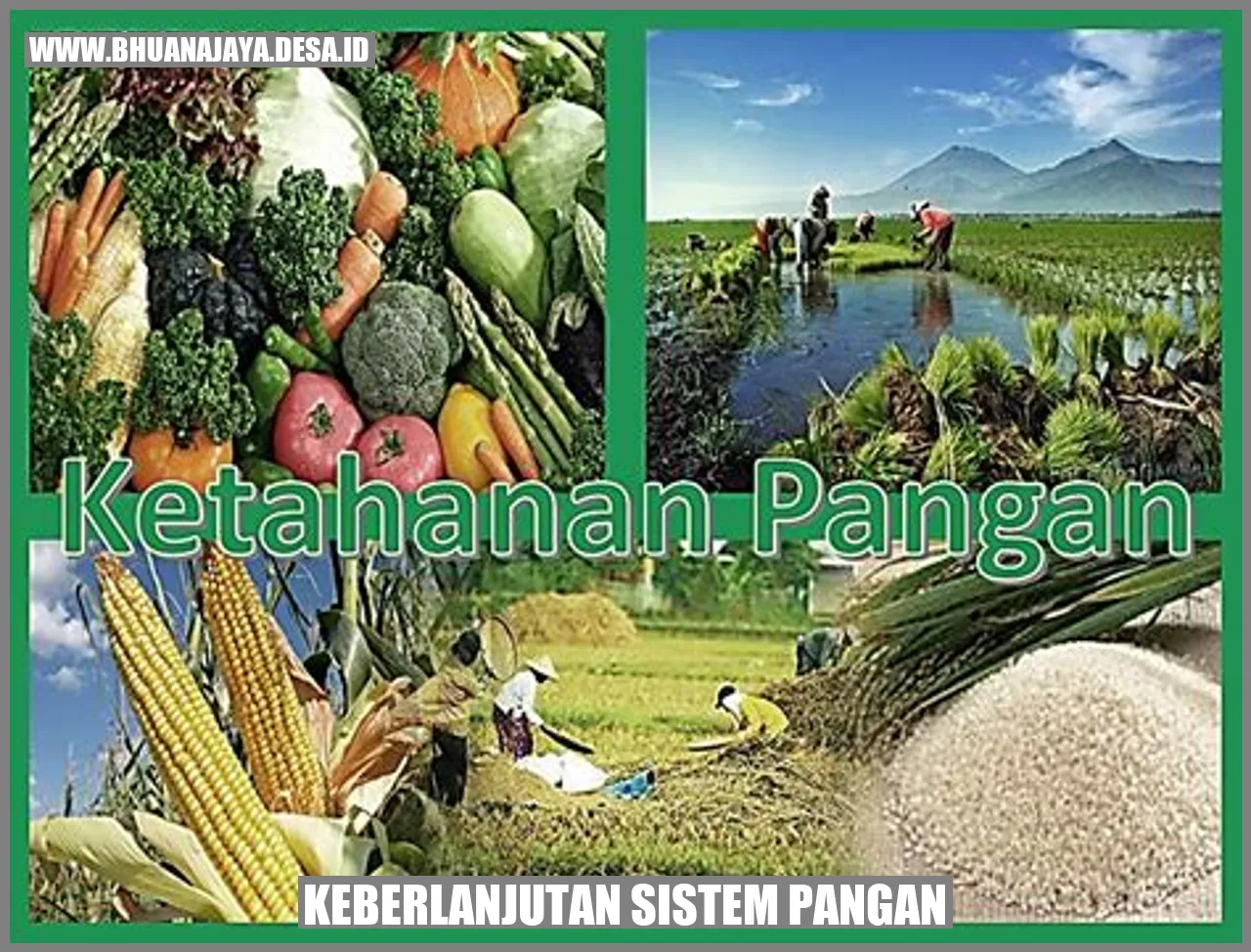 Keberlanjutan sistem pangan