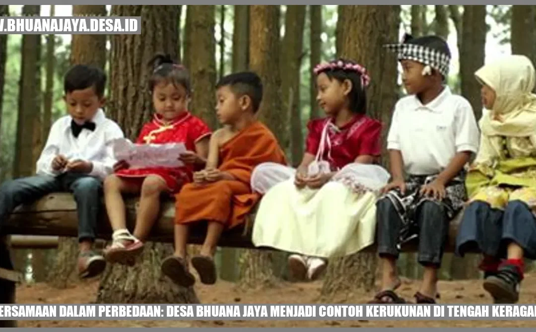 Kebersamaan dalam Perbedaan: Desa Bhuana Jaya Menjadi Contoh Kerukunan di Tengah Keragaman