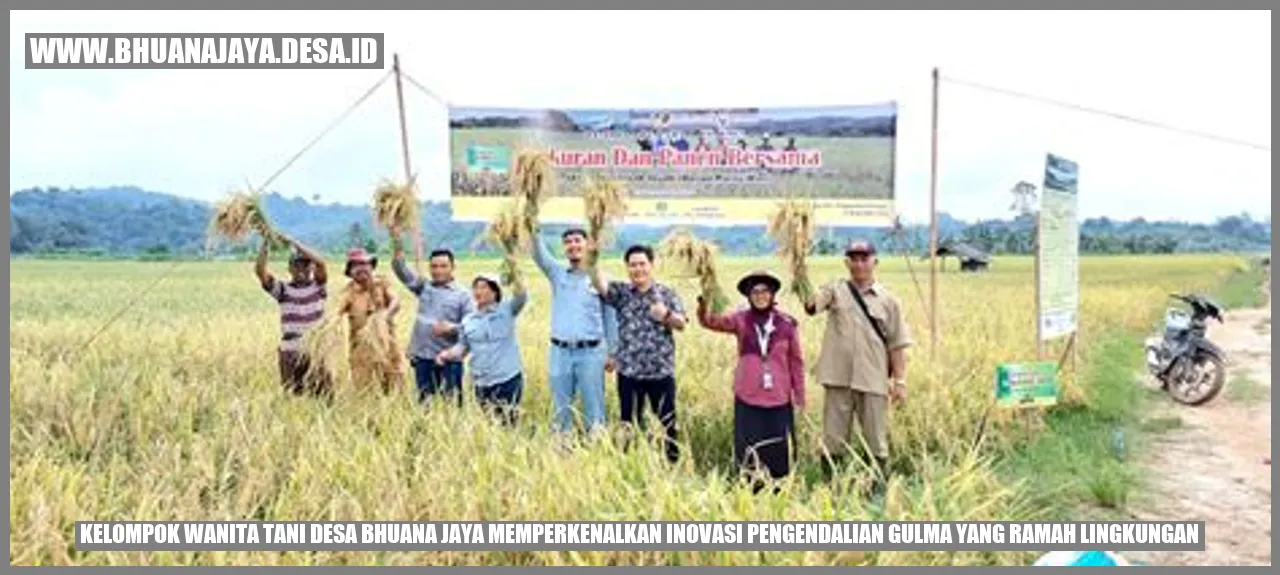 Kelompok Wanita Tani Desa Bhuana Jaya Memperkenalkan Inovasi Pengendalian Gulma yang Ramah Lingkungan
