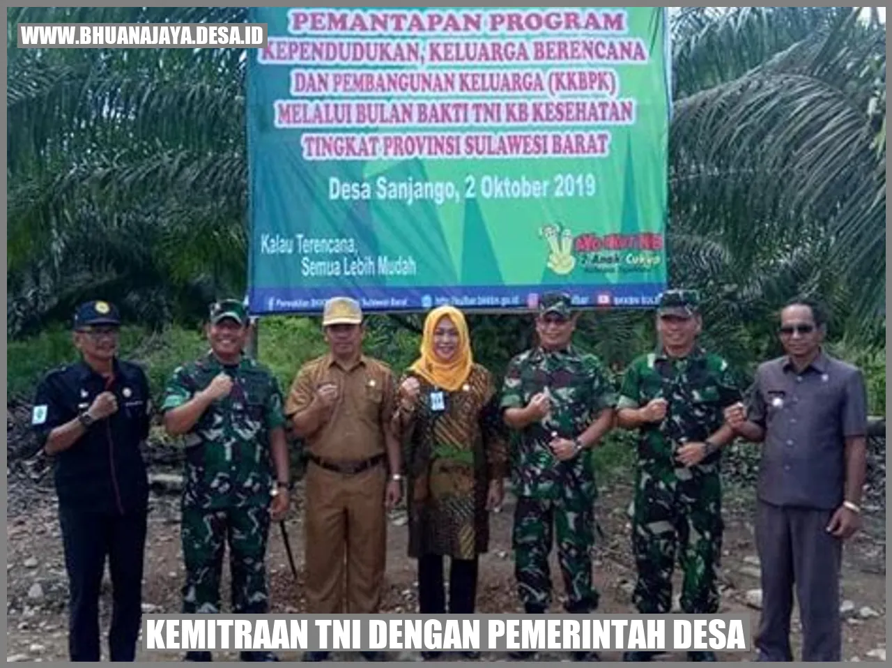 Kemitraan TNI dengan Pemerintah Desa