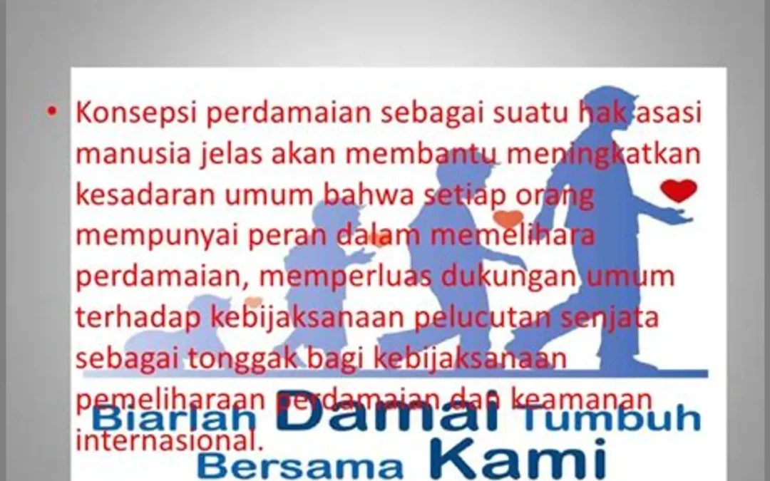 Kepercayaan Hidup Berdampingan dengan Damai: Memahami Pentingnya Keharmonisan dalam Kehidupan