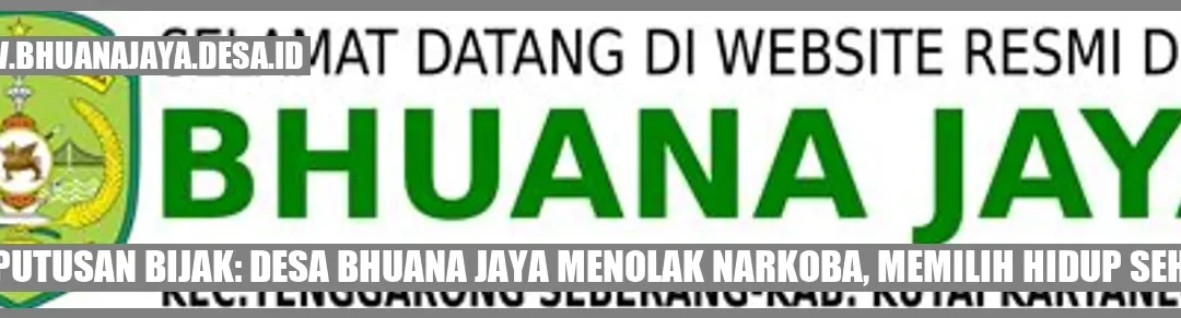 Keputusan Bijak: Desa Bhuana Jaya Menolak Narkoba, Memilih Hidup Sehat