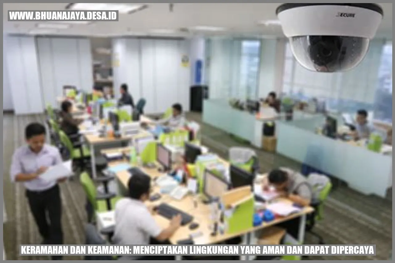 Keramahan dan Keamanan: Menciptakan Lingkungan yang Aman dan Dapat Dipercaya