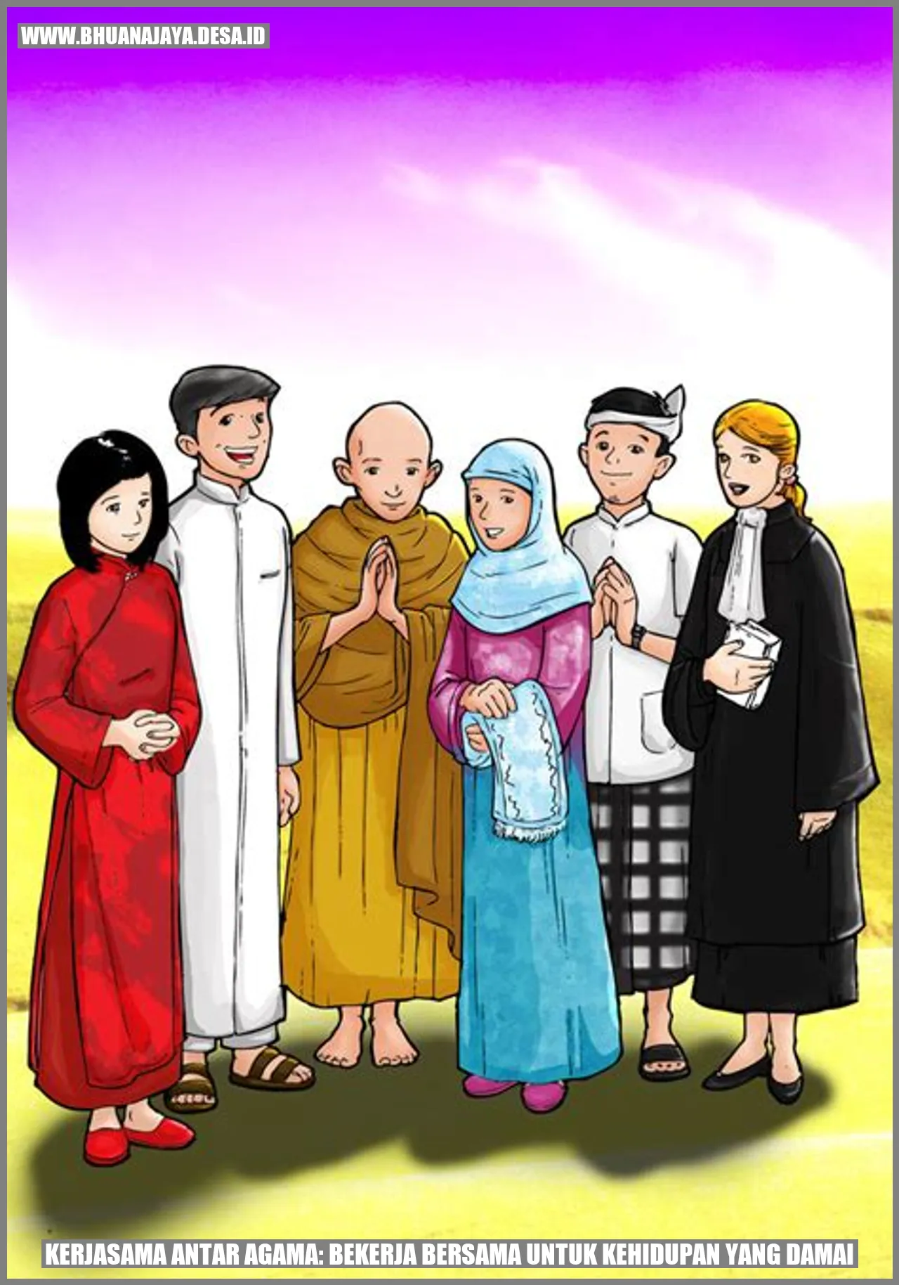 Kerjasama Antar Agama: Bekerja Bersama untuk Kehidupan yang Damai