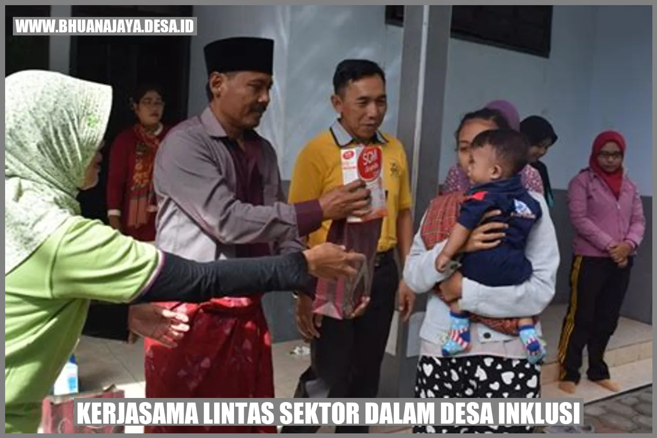 Gambar: Kerjasama Lintas Sektor dalam Desa Inklusi